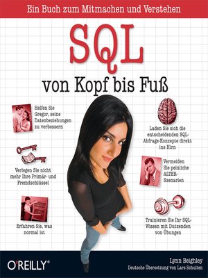 cover image of SQL von Kopf bis Fuß